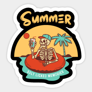 summer vibes Sticker